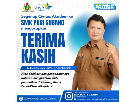 Selamat Purna Tugas Bapak Kepala Cadisdik Wil IV