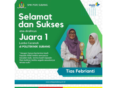 Lomba Ceramah SMA/SMK/MA Se-Kabupaten Subang