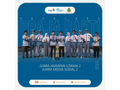 LKKP PRAJASAKTI MENDAPATKAN 2 GELAR JUARA  : 1. Juara Harapan Utama 2 2. Juara Media Sosial 1